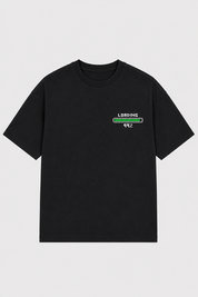 Loading 99% – Oversized Black T-Shirt
