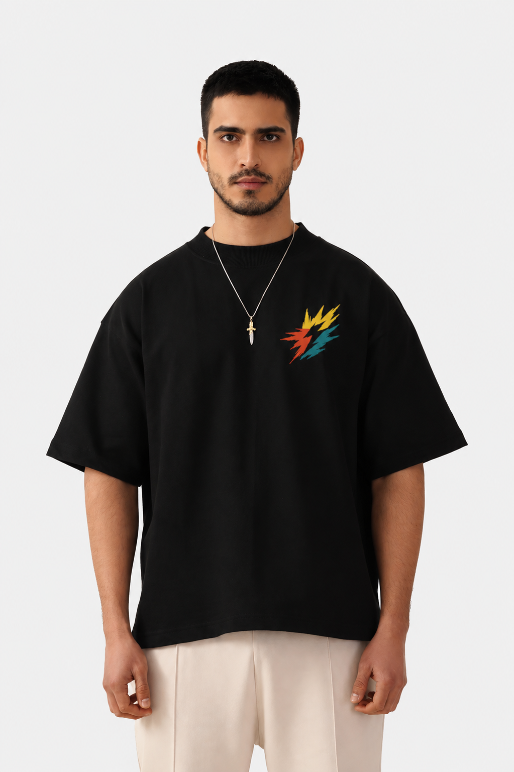 What The Heck Oversized Printed T-Shirt – Premium Streetwear by Dhaaga Beats