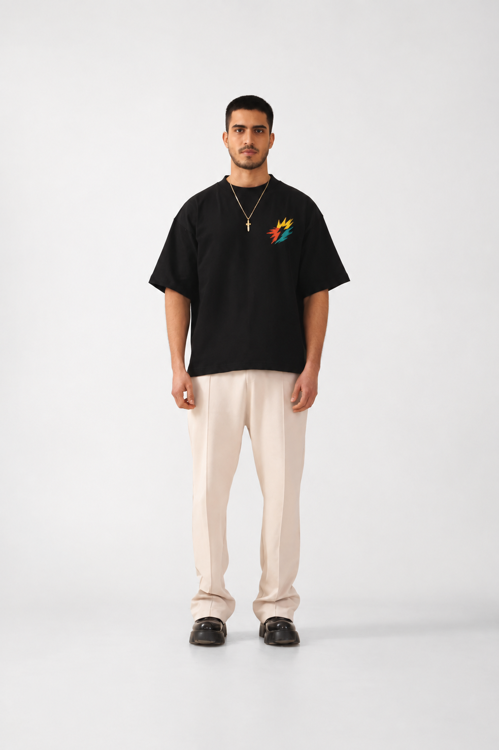 What The Heck Oversized Printed T-Shirt – Premium Streetwear by Dhaaga Beats