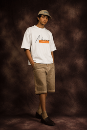 Never Look Back Oversized Printed T-Shirt – 240 GSM Premium Streetwear by Dhaaga Beats