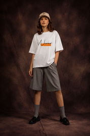 Never Look Back Oversized Printed T-Shirt – 240 GSM Premium Streetwear by Dhaaga Beats