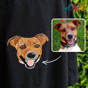Custom Pet Portrait Embroidery