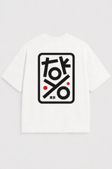 Tokyo Abstract Geometry Oversized Printed T-Shirt – 240 GSM Premium Streetwear by Dhaaga Beats