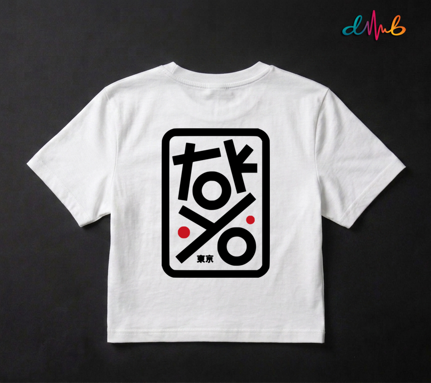 Tokyo Abstract Geometry Oversized Printed T-Shirt – 240 GSM Premium Streetwear by Dhaaga Beats