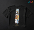 Cute Doodle Friends Oversized Printed T-Shirt – Premium Streetwear by Dhaaga Beats