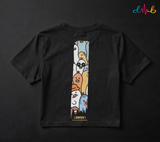 Cute Doodle Friends Oversized Printed T-Shirt – Premium Streetwear by Dhaaga Beats