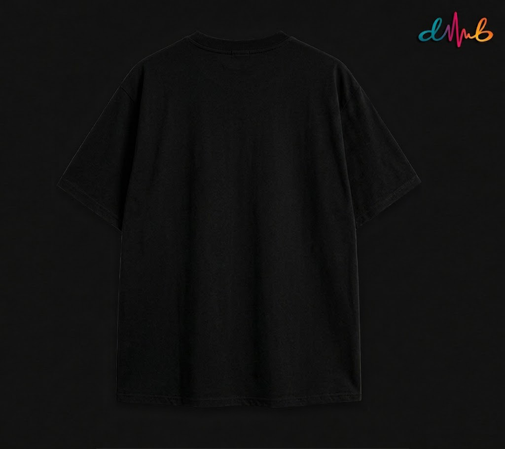 Paisley Fusion Oversized Printed T-Shirt – Premium Streetwear by Dhaaga Beats