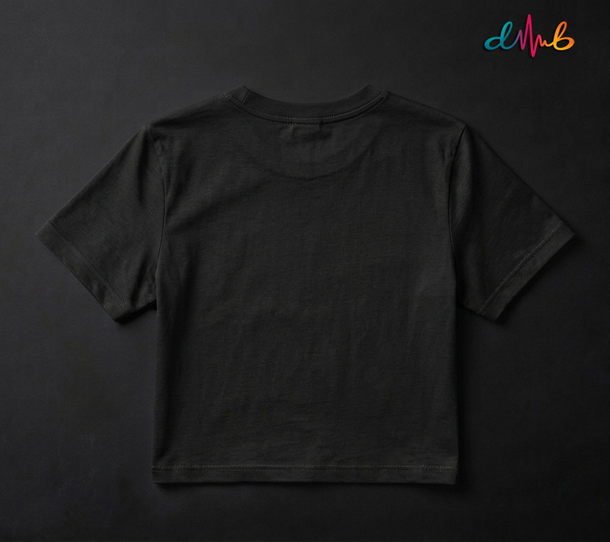 Never Look Back Oversized Printed T-Shirt – 240 GSM Premium Streetwear by Dhaaga Beats