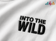 Dhaaga Beats Safari Oversized Embroidered T-Shirt – INTO THE WILD Edition