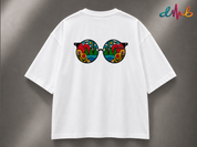 STAY WILD Oversized Embroidered T-Shirt – Premium Streetwear Cotton Tee