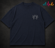 Cancer Zodiac Embroidered Oversized T-Shirt – Premium Streetwear by Dhaaga Beats