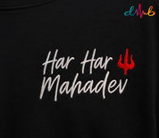 Adiyogi 🔱 Oversized Embroidered T-Shirt – Premium Black Streetwear