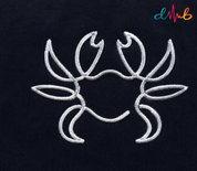 Cancer Zodiac Embroidered Oversized T-Shirt – Premium Streetwear by Dhaaga Beats