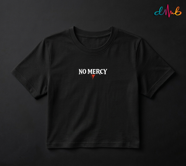 No Mercy Oversized T-Shirt – Premium Printed Streetwear by Dhaaga Beats