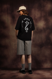 Shree Ganeshaya Namah Oversized Printed T-Shirt – 240 GSM Premium Streetwear by Dhaaga Beats