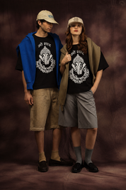 Shree Ganeshaya Namah Oversized Printed T-Shirt – 240 GSM Premium Streetwear by Dhaaga Beats