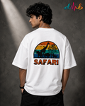 Dhaaga Beats Safari Oversized Embroidered T-Shirt – INTO THE WILD Edition
