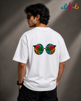 STAY WILD Oversized Embroidered T-Shirt – Premium Streetwear Cotton Tee