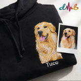 Custom Pet Portrait Embroidery